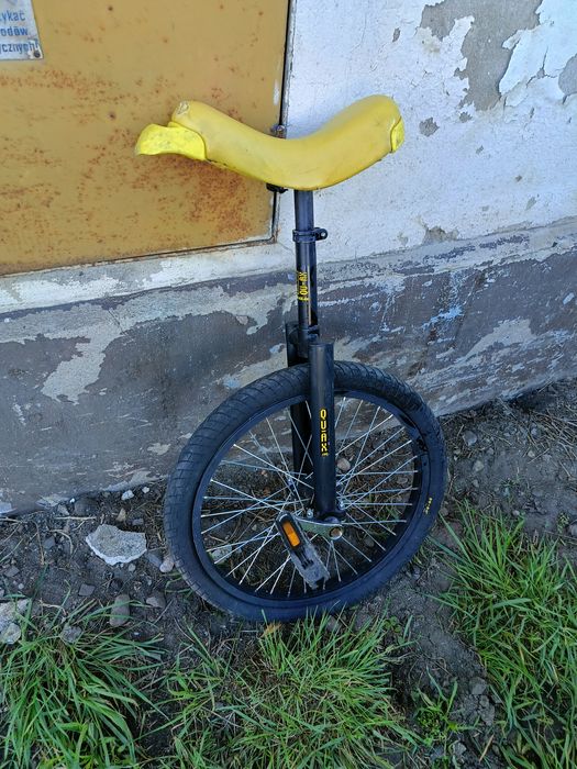 Monocykl QU-AX 20" – solidny i lekki

Na sprzedaż jednokołowiec renomo