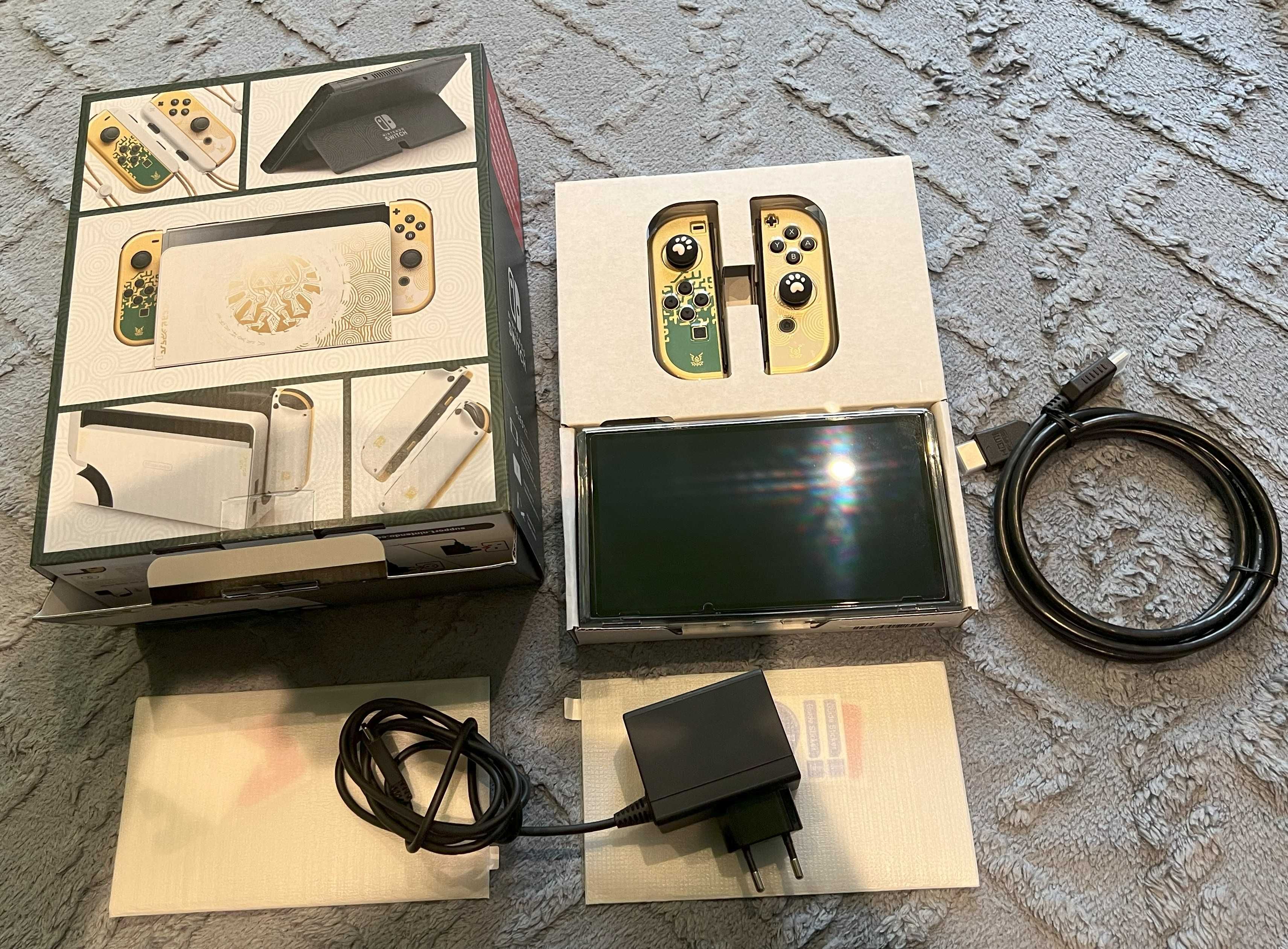 konsola nintedo switch oled kingdom tears+gra zalda