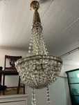 Lustre de saco candeeiro cristal