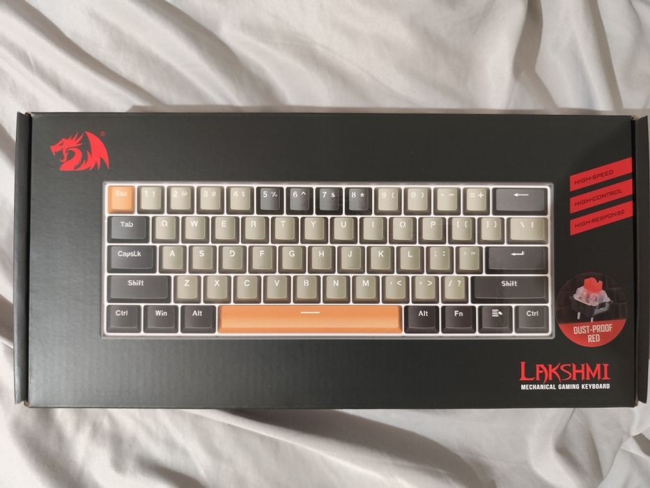 Klawiatura mechaniczna gamingowa 60% REDRAGON Lakshmi K606