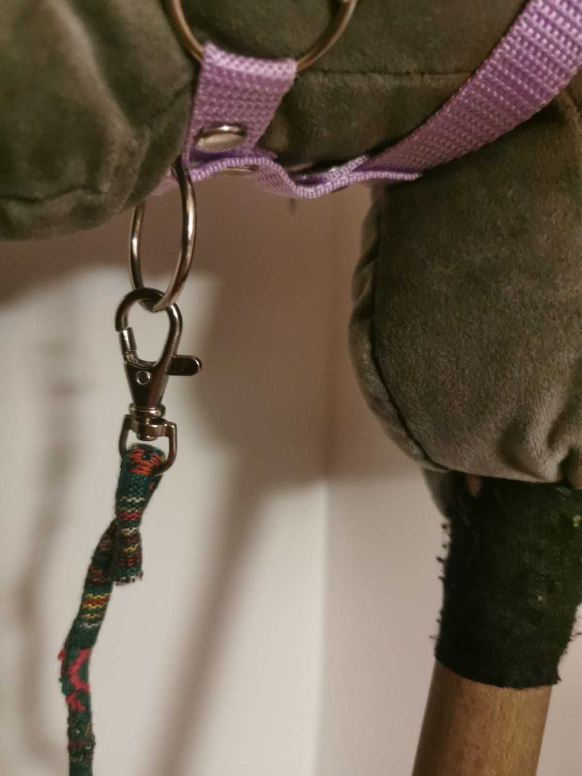 Uwiąz dla hobby horse'a zielony