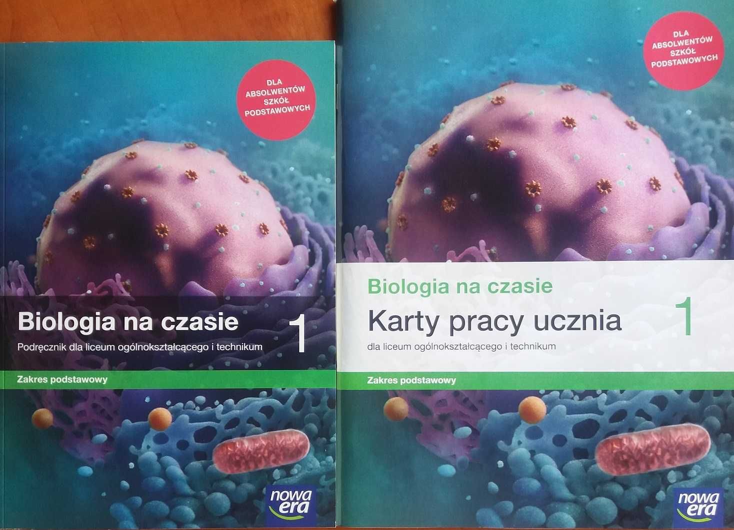 Biologia 1 LO Biologia na czasie Podr.+Karty pracy ucznia ZP Nowa Era