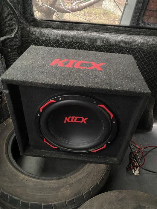 Сабвуфер kicx gt311BPA 975W