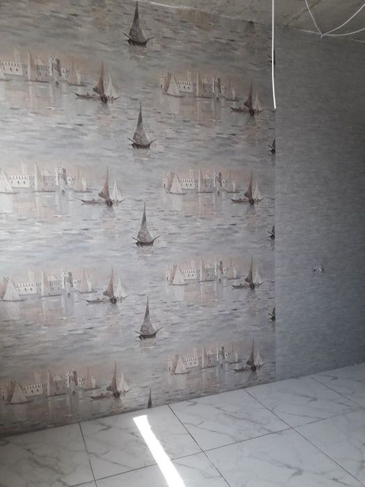 Поклею обои, багеты, покраска потолков стен