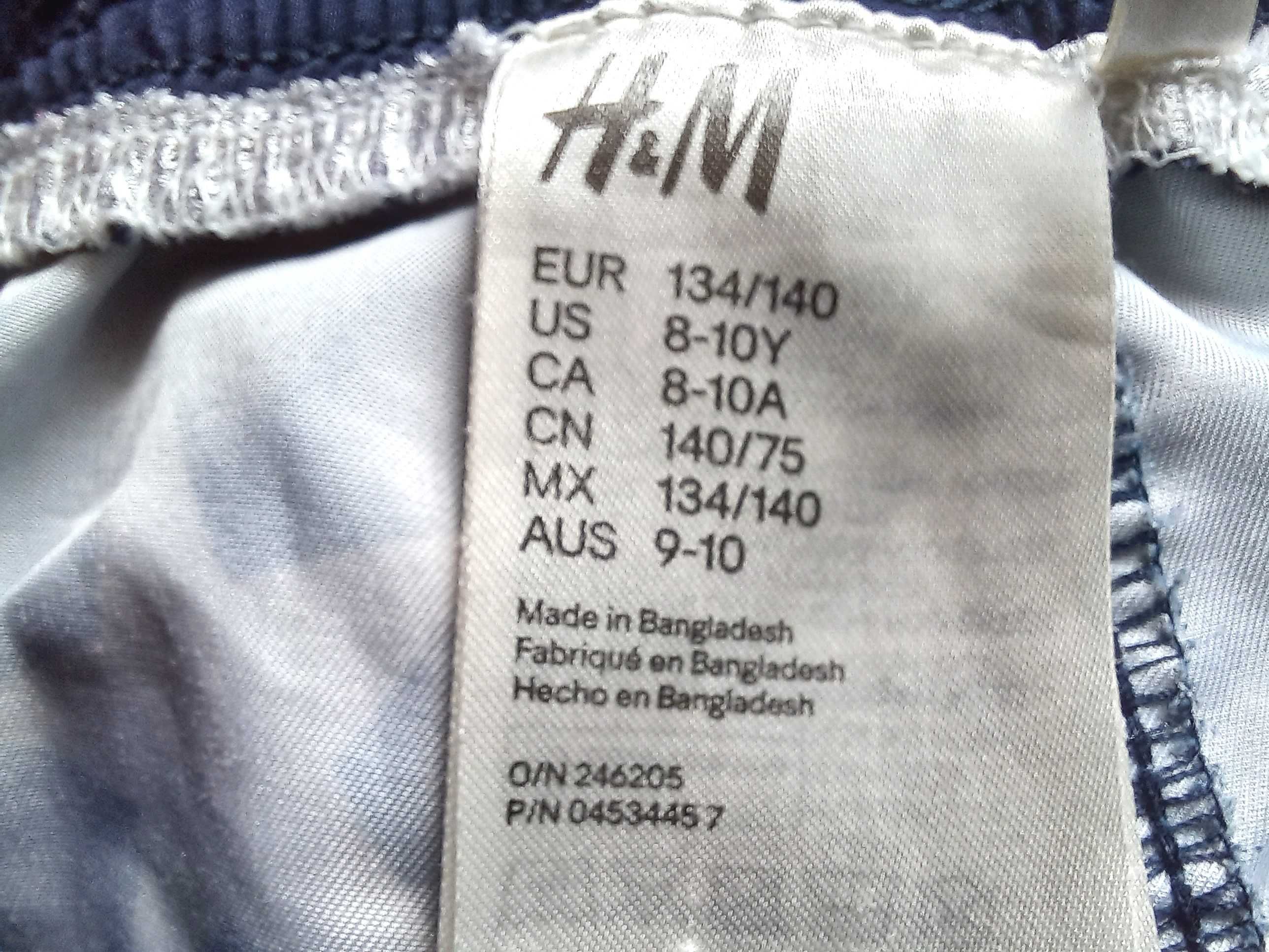 Классные лёгкие шорты H&M на 8-10 лет рост 134-140 см