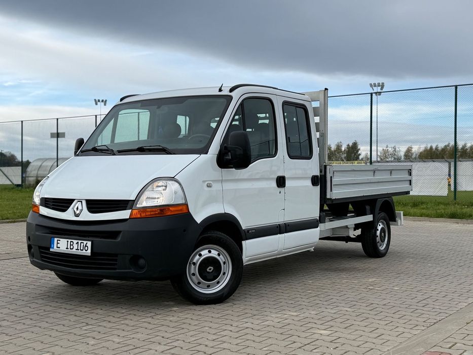 Renault MASTER  2.5 _ Doka_Skrzynia _ 7 Osób _ Tylko 120 000 km _ Super Stan z Niemiec