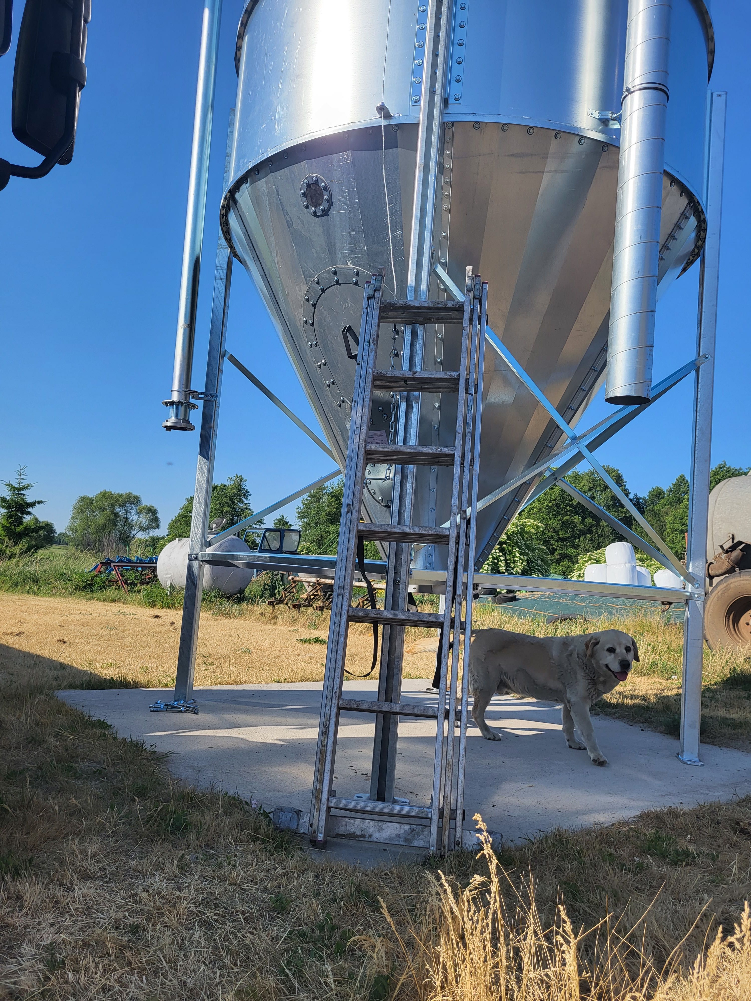 Silos 15ton 12t 20t 25t 30t silosy zbiornik Marco-Polo