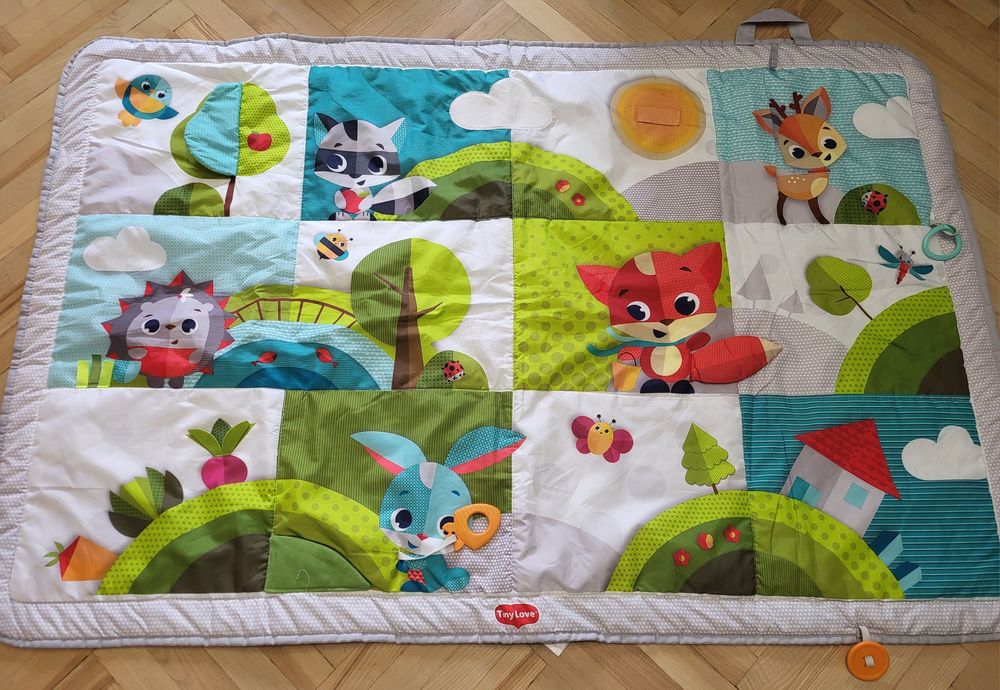 Розвиваючий килимок дитячий Tinylove