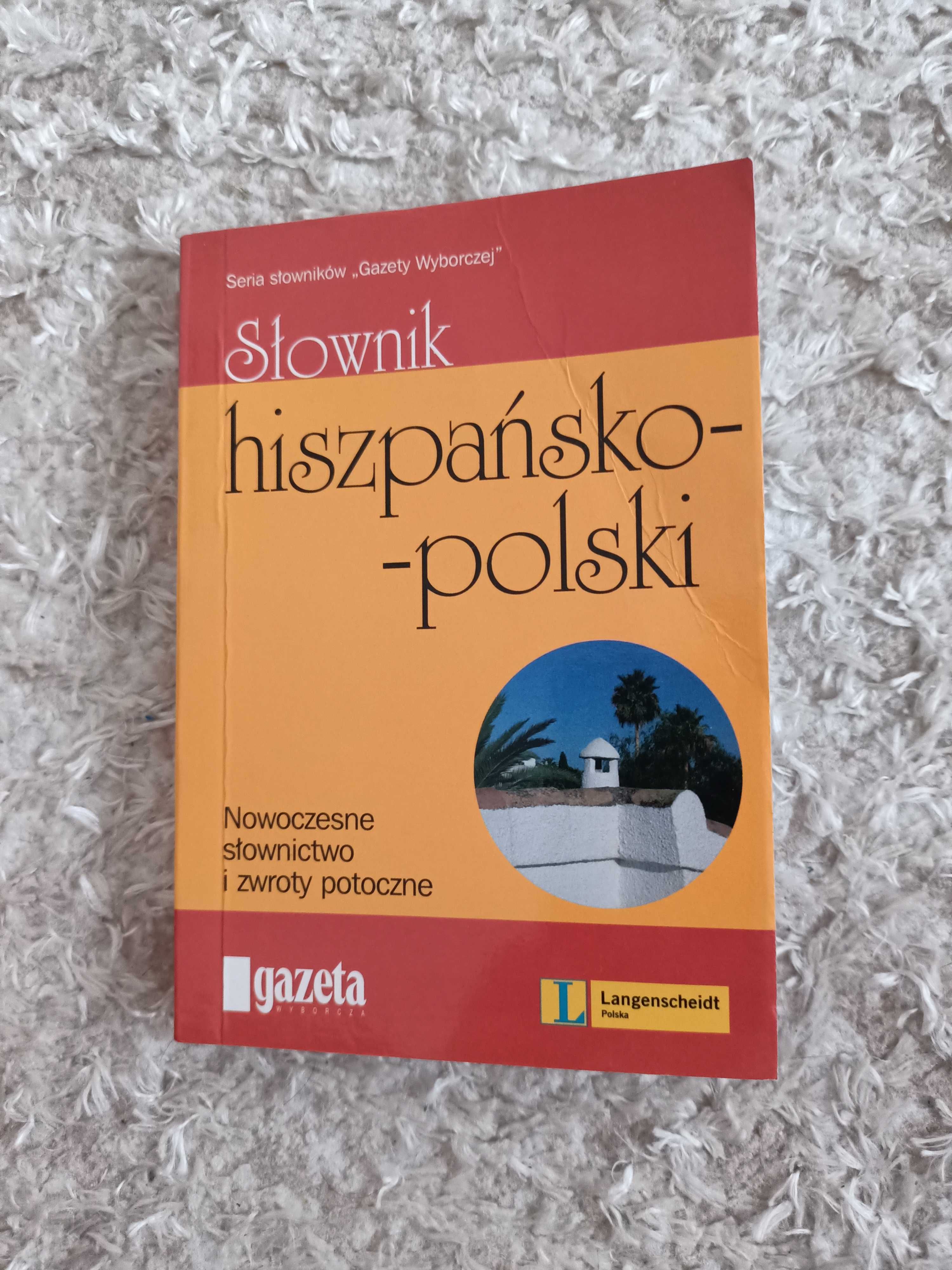 Kieszonkowy słownik hiszpańsko-polski.Nowoczesne zwroty i słownictwo.