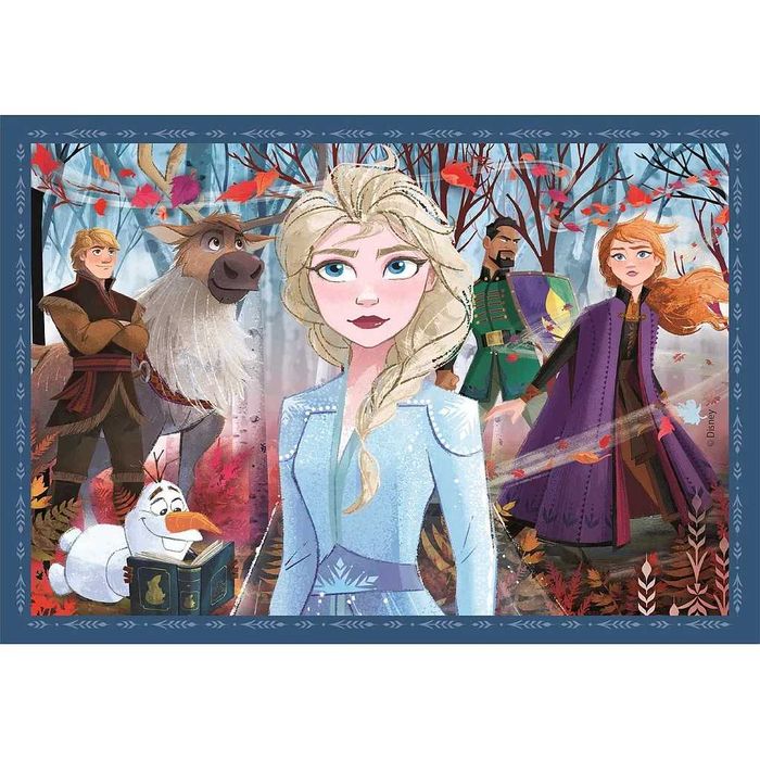 Puzzle Clementoni Disney Frozen SuperColor 4in1 4 puzzles 12+16+20+24