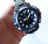 Zielony zegarek Smael elektroniczny militarny sportowy cyfrowy WR50