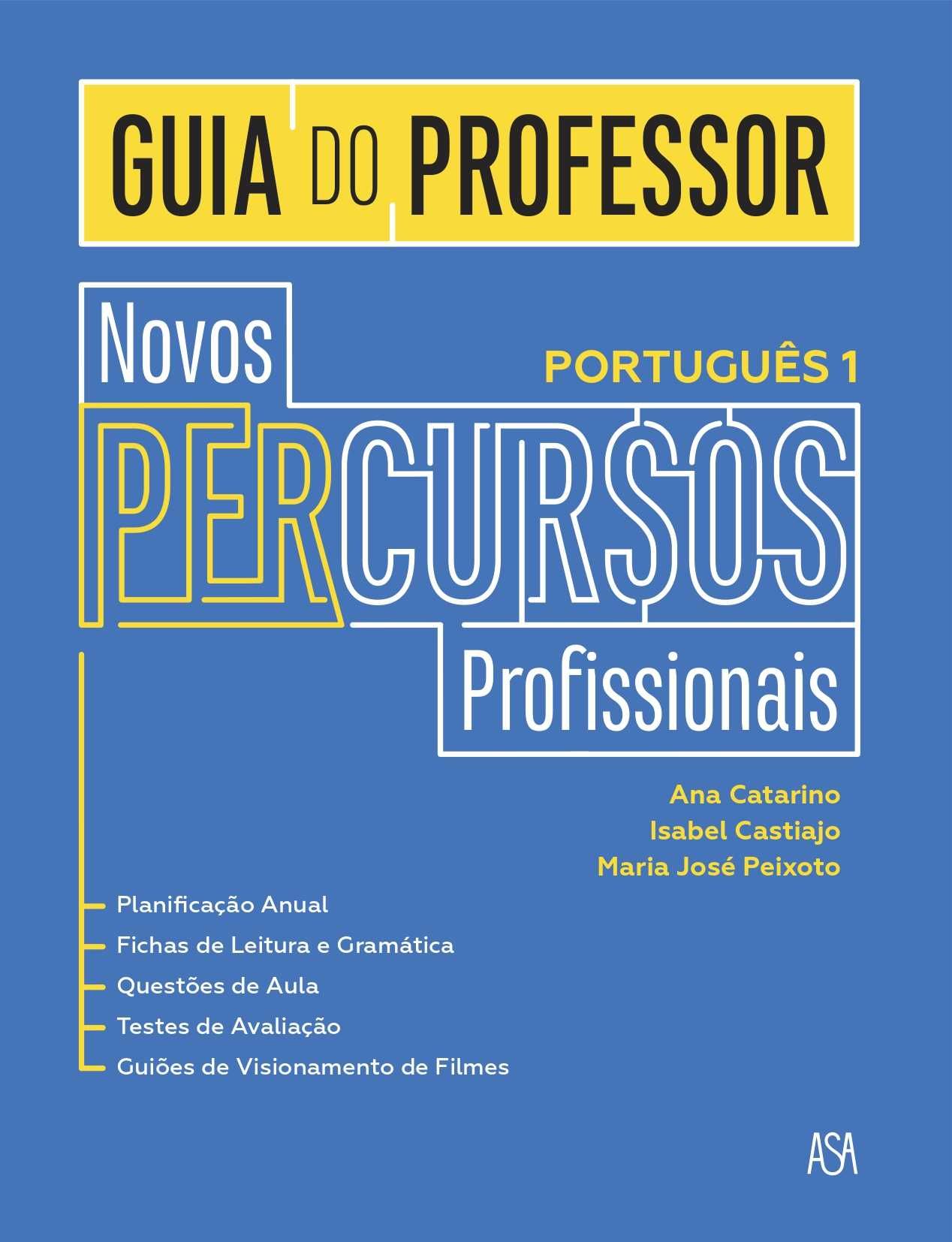 Novos Percursos Profissionais 1 - Manual do Professor