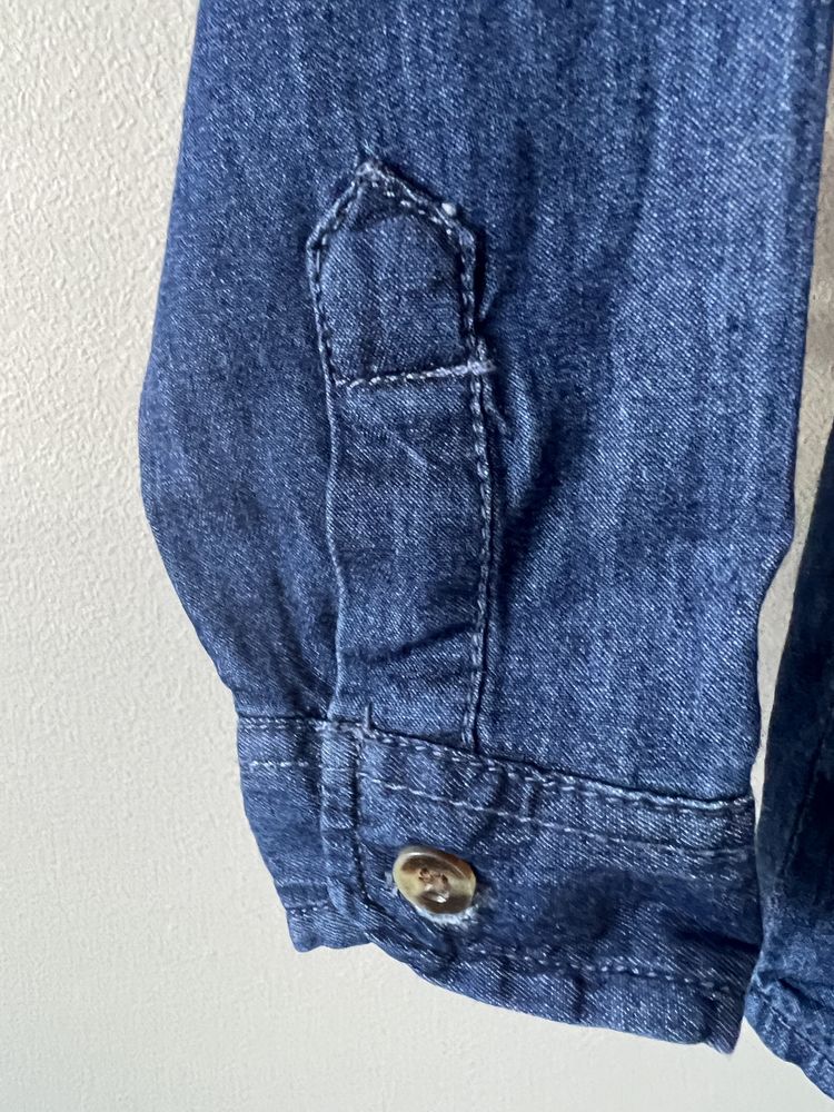 Primark Rebel miękka koszula dżinsowa jeansowa r. 2/3 lata 98 cm