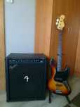 fender  bas japan+wzmacniacz