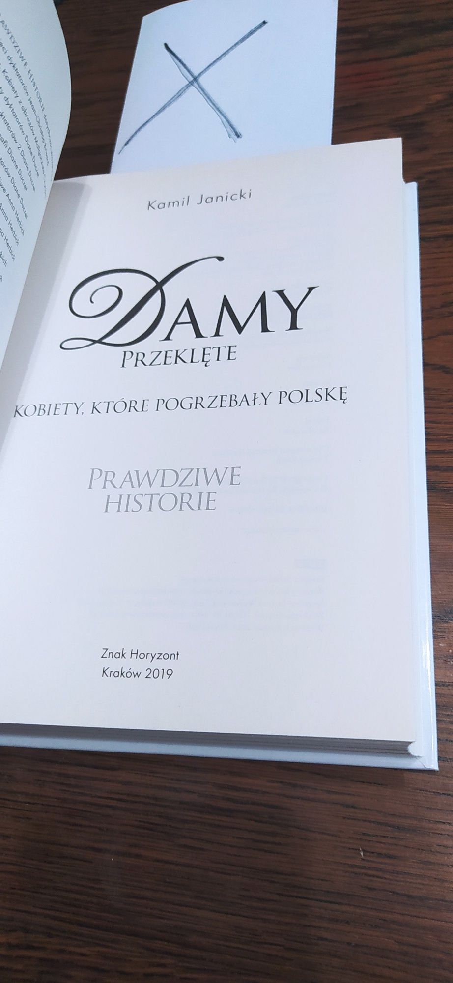 Kamil Janicki Damy Przeklęte
