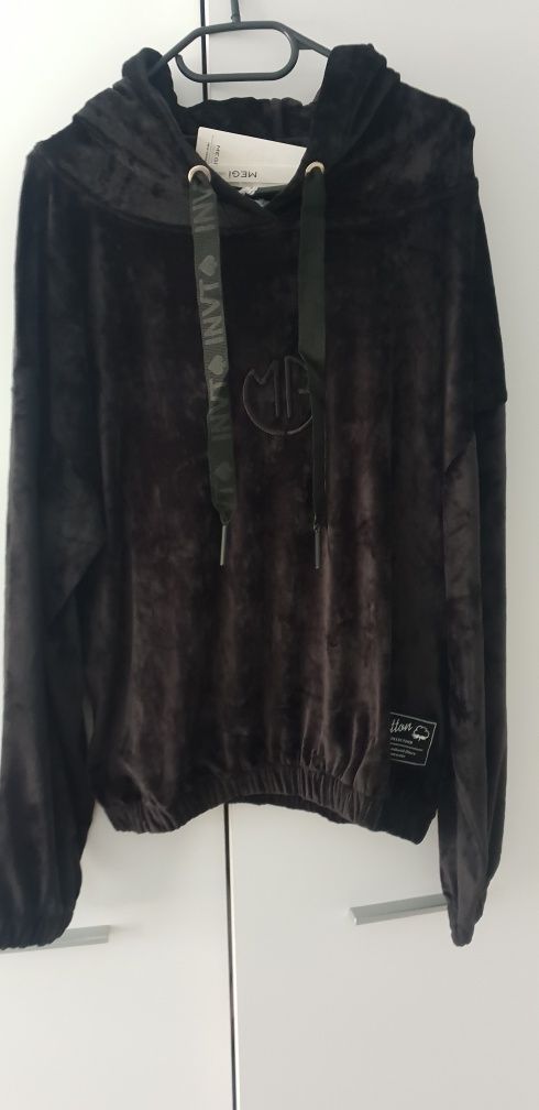 Bluza Megi welurowa rozmiar L/XL