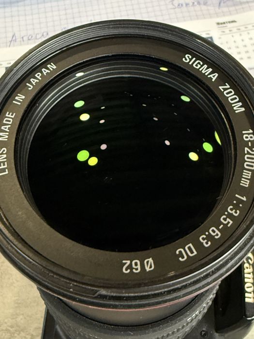 Об'єктив Sigma DC 18-200mm 3.5-6.3 (без кришок, але лінза ідеал)