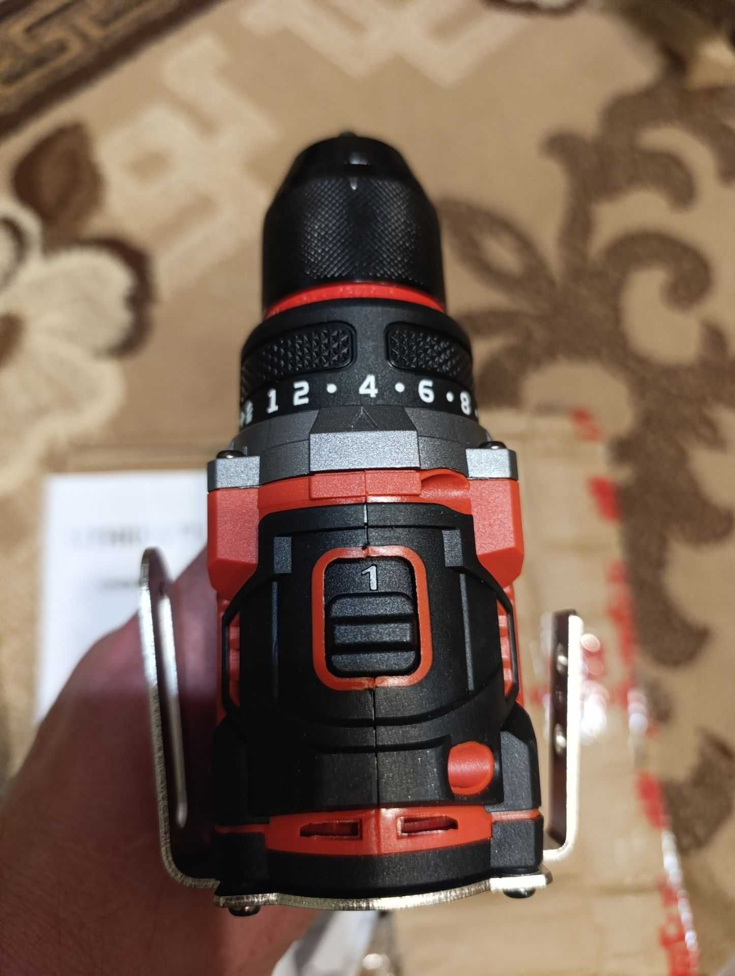 Мощный шуруповёрт дрель Sumaiwei 16.8V  мощный безщёточный мотор