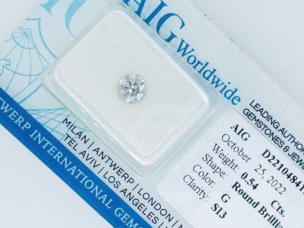 Fantástico diamante 0.54ct