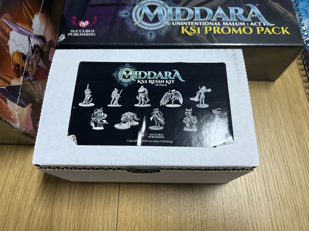 Middara act 1 wersja 1.2 kickstarter + dużo dodatków