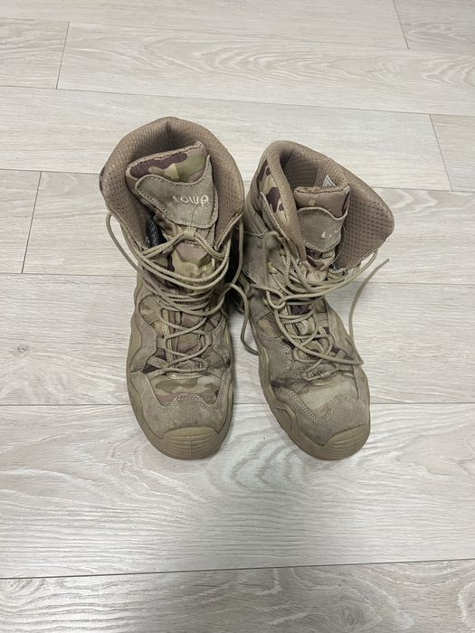 Тактичні черевики Lowa зима мультикам