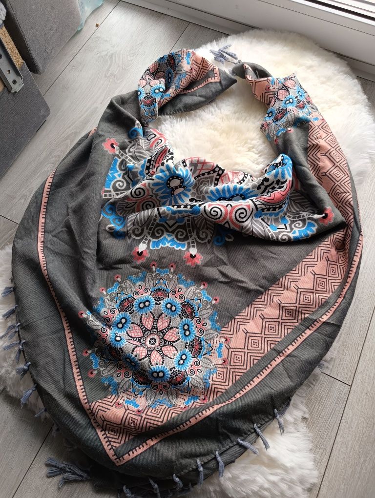 Chusta apaszka arafatka Boho wzór etniczny