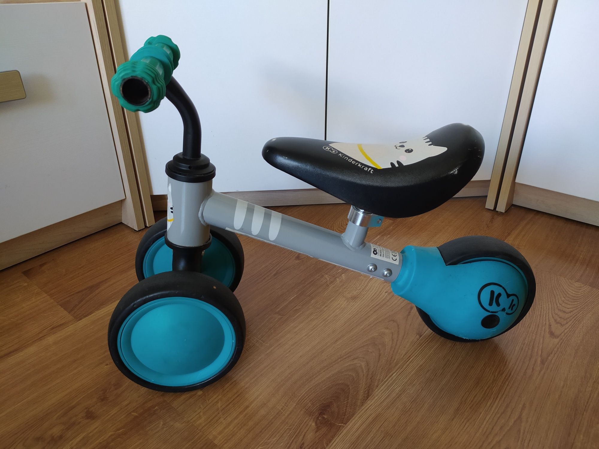 Rowerek biegowy trójkołowy KinderKraft 1 rok + Gniezno odbiór osobisty