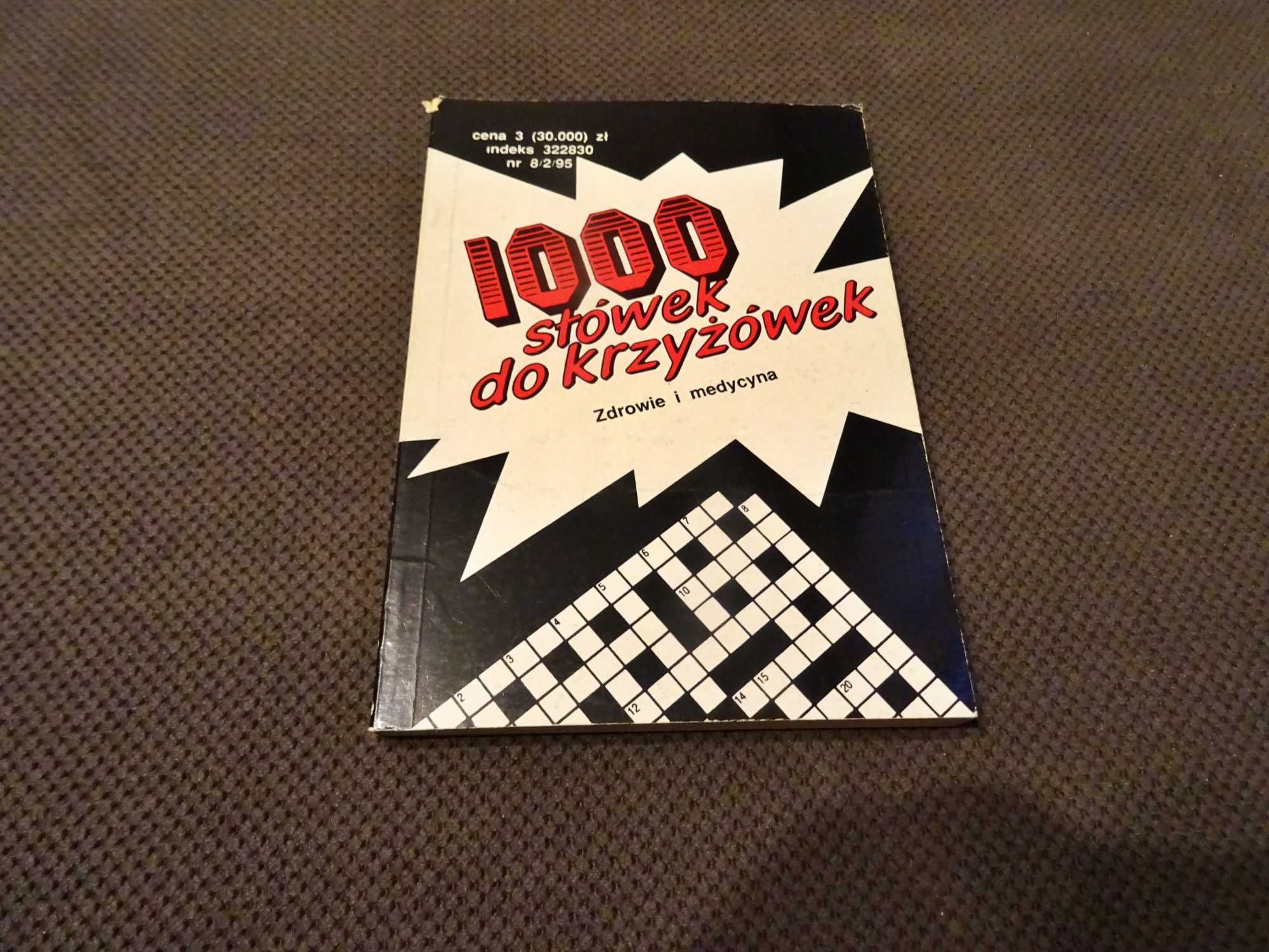 1000 słówek do krzyżówek 4szt.