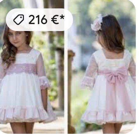 Vestido comunhão 12 anos.  Marca abuela tatá