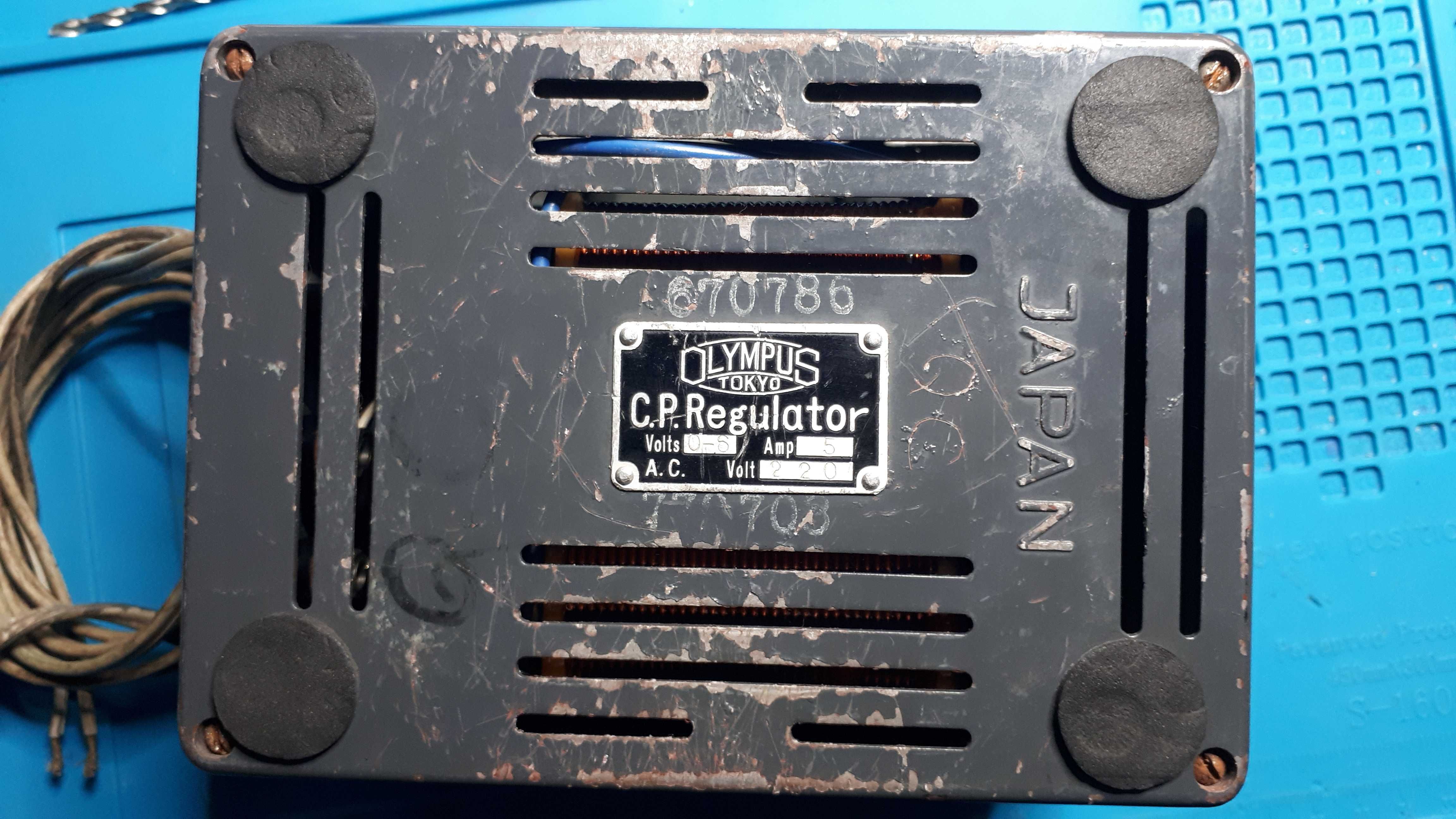 Transformador reóstato regulável Olympus