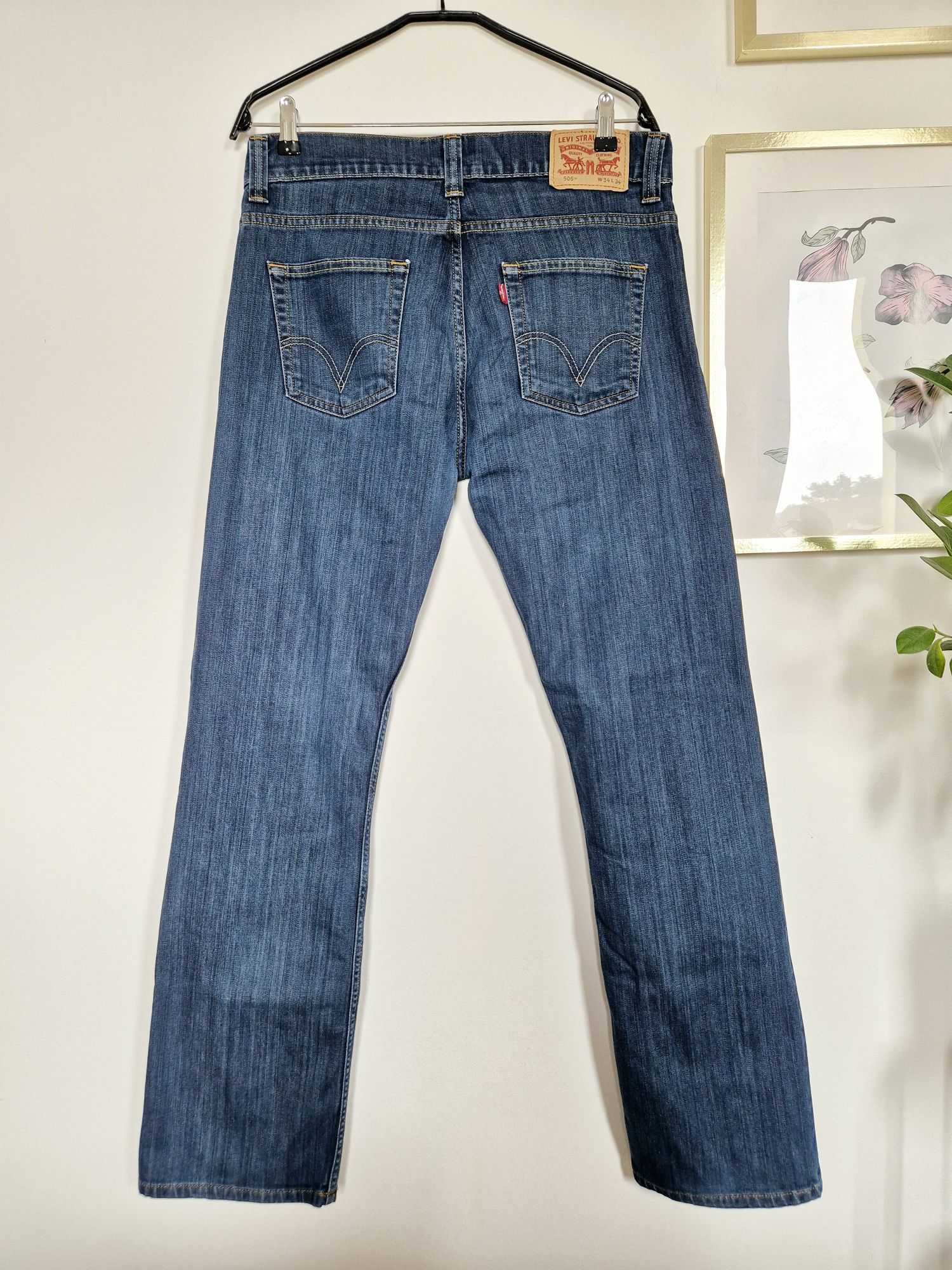 Jeansy, Levis, Lot 506tm, W34, L34