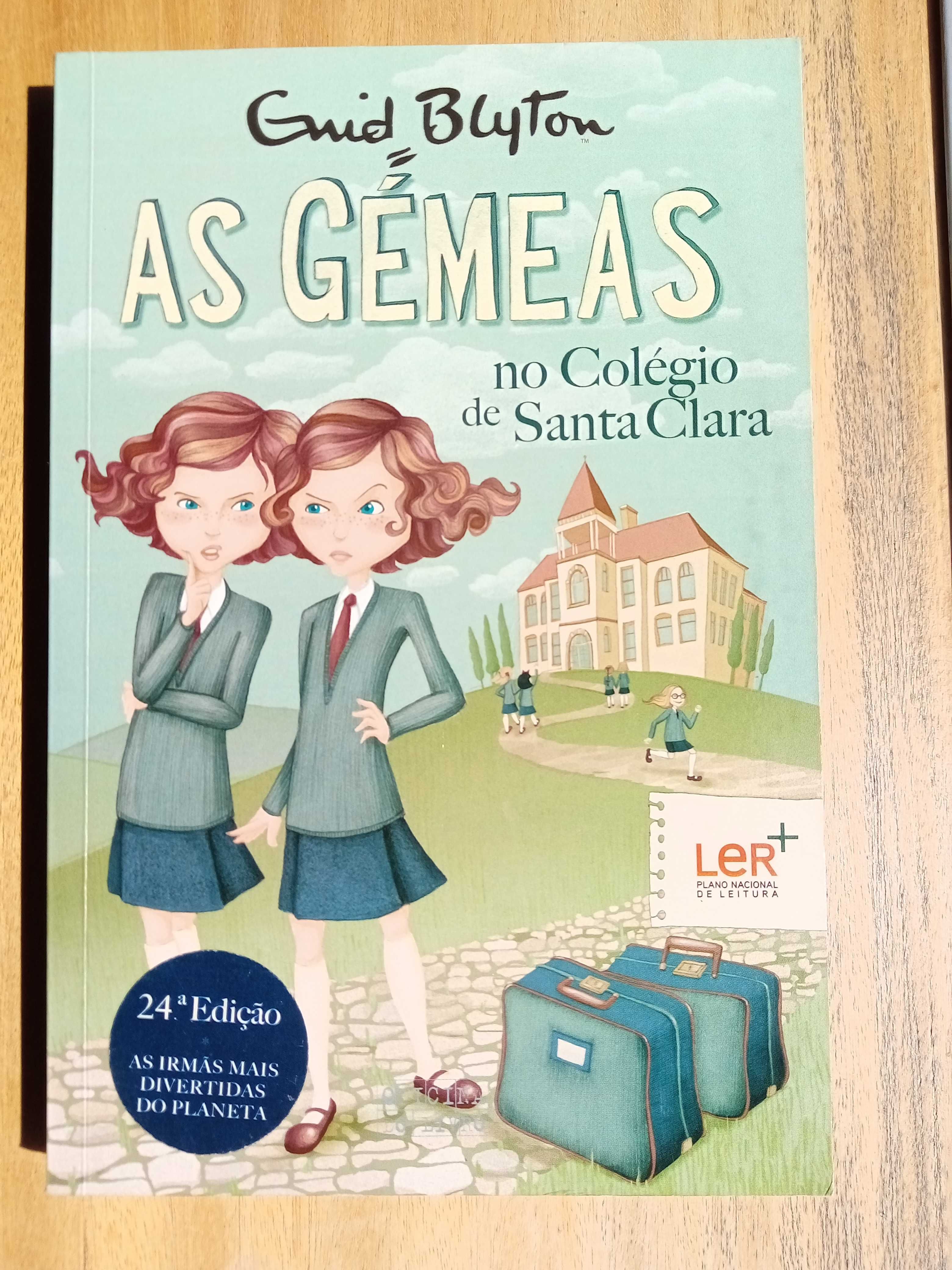 "As gémeas no Colégio de Santa Clara 1" (Enid Blyton)