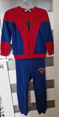 3 w1 Dres spodnie+bluza+ t-shirt H&M 134/140 cm Marvel Spider man