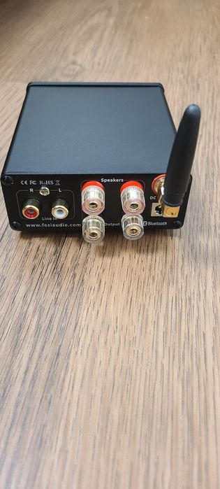 Підсилювач звуку Fosi Audio BT20A Bluetooth 5.0 AUX 2x100W Black