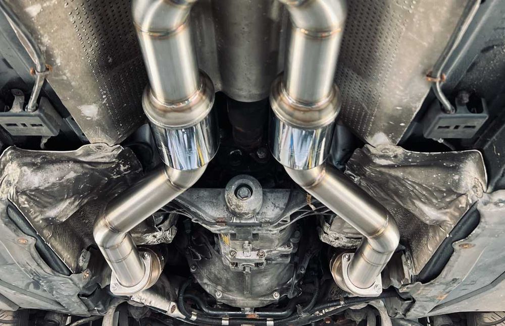 -= BMW E32 7er alpina 730i 740i 750i tłumik wydech klasyczny mpower -=