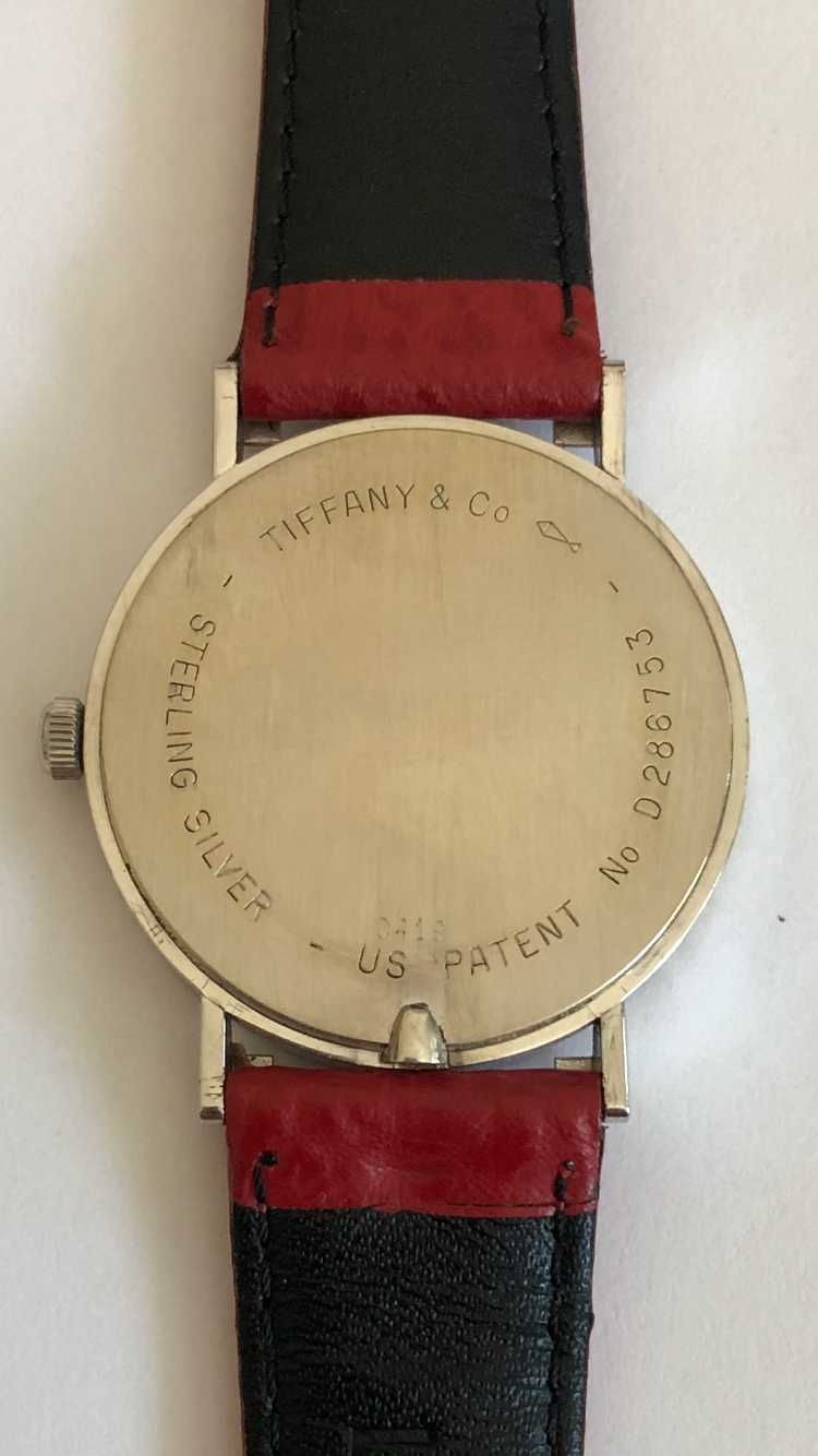 Tiffany & Co., model: Atlas, srebro 925, Full Set, ekskluzywny zegarek