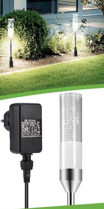 Zestaw 6 lamp ogrodowych B-right