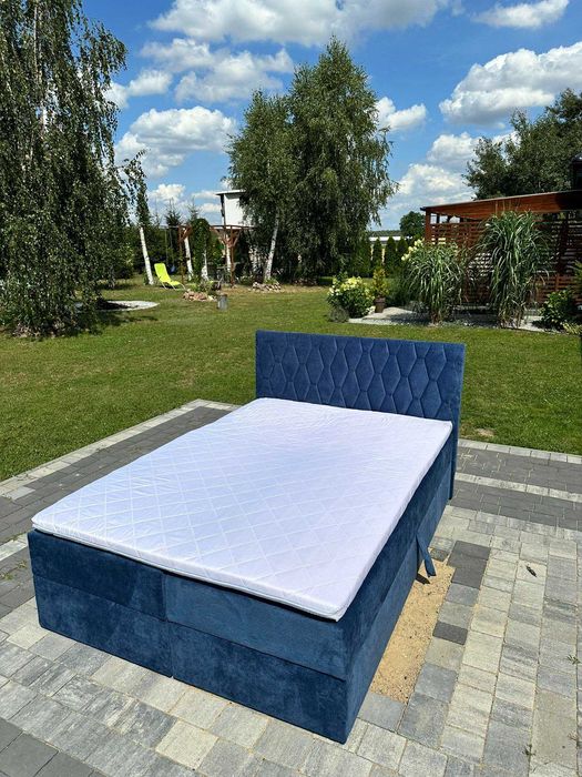 Łóżko kontynentalne 160x200 PARIS z pojemnikiem NOWE  od producenta