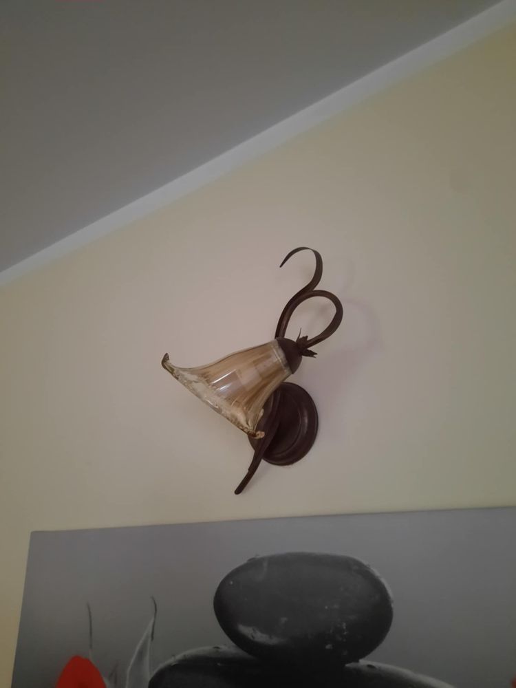 Lampa sufitowa + 3 kinkiety. Super okazja!