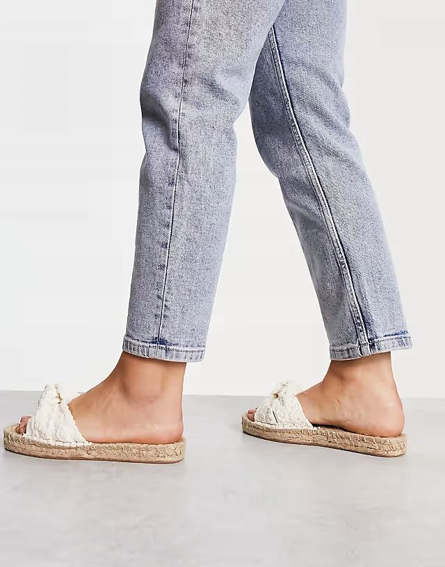 Asos Design 41 Klapki Natural Jada R12056