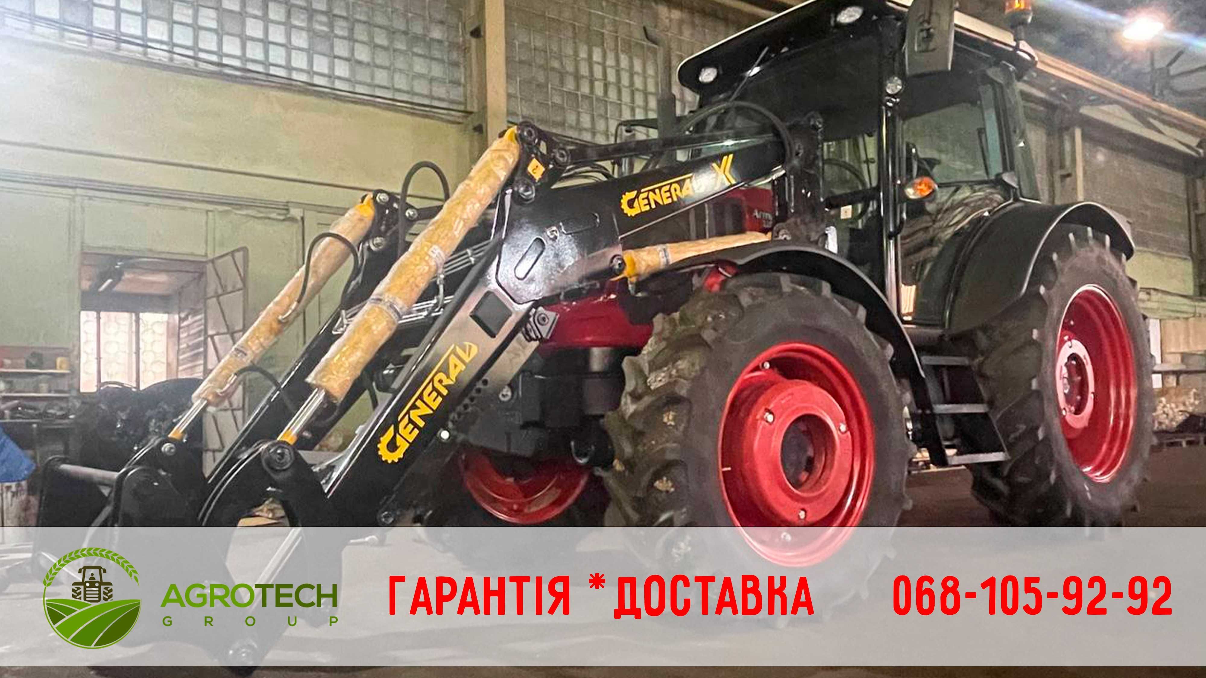 Погрузчик фронтальный КУН General для МТЗ c ковшом 2 м