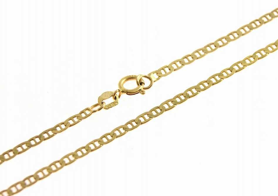 Złoty łańcuszek GUCCI ZŁOTO p.585 45cm KUTY