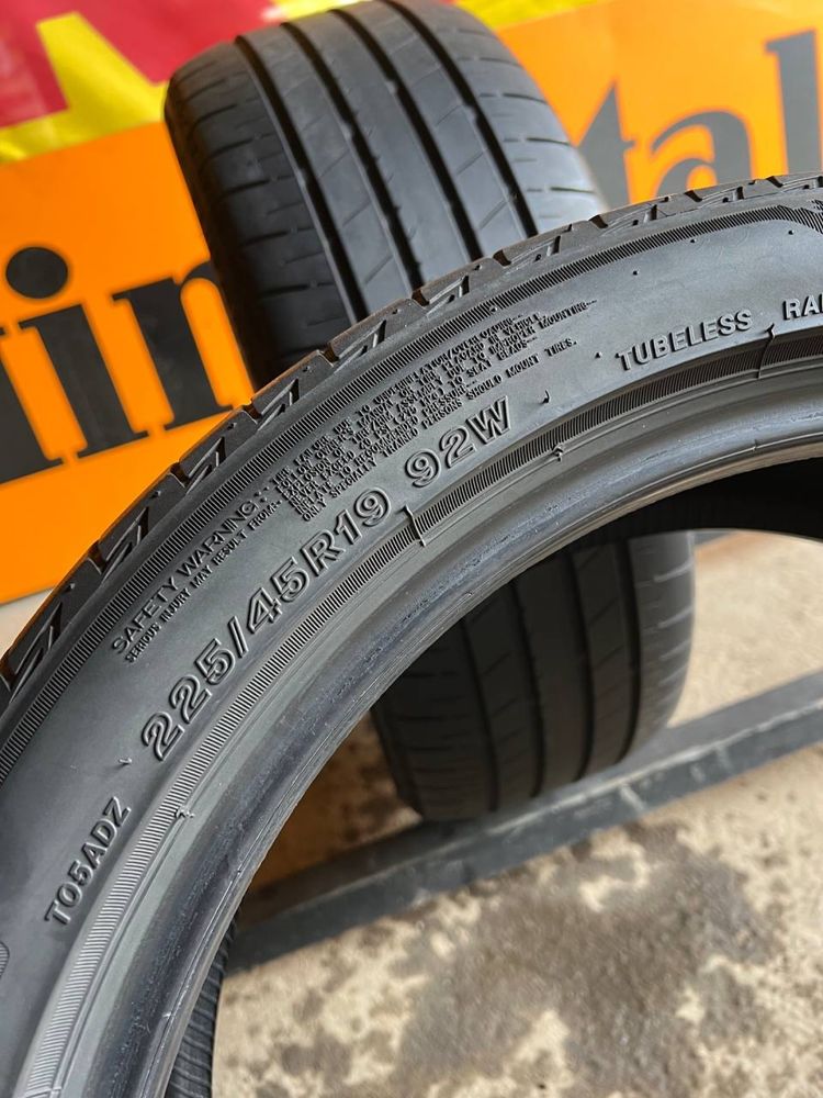 Шини 225/45r19 Bridgestone Turanza T005A 2019рік 2шт (480)