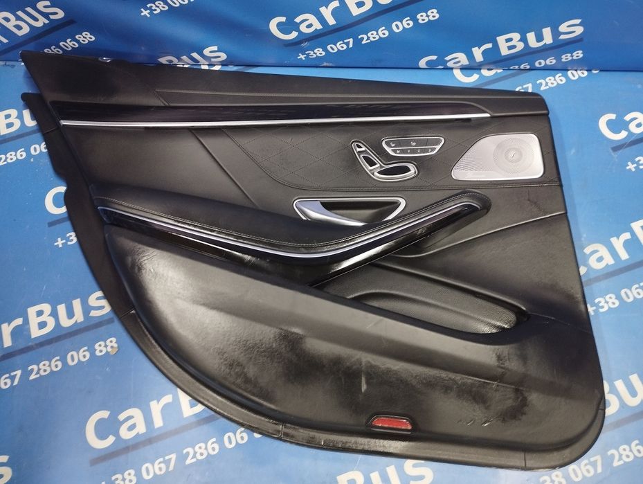Мерседес С560 Обшивка  двері задньої лівої Мерседес W222 S560