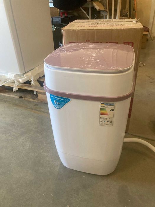 Пральна машина напівавт. однобакова GWB-W501-P (рожева, 5кг)(GRUNHELM)