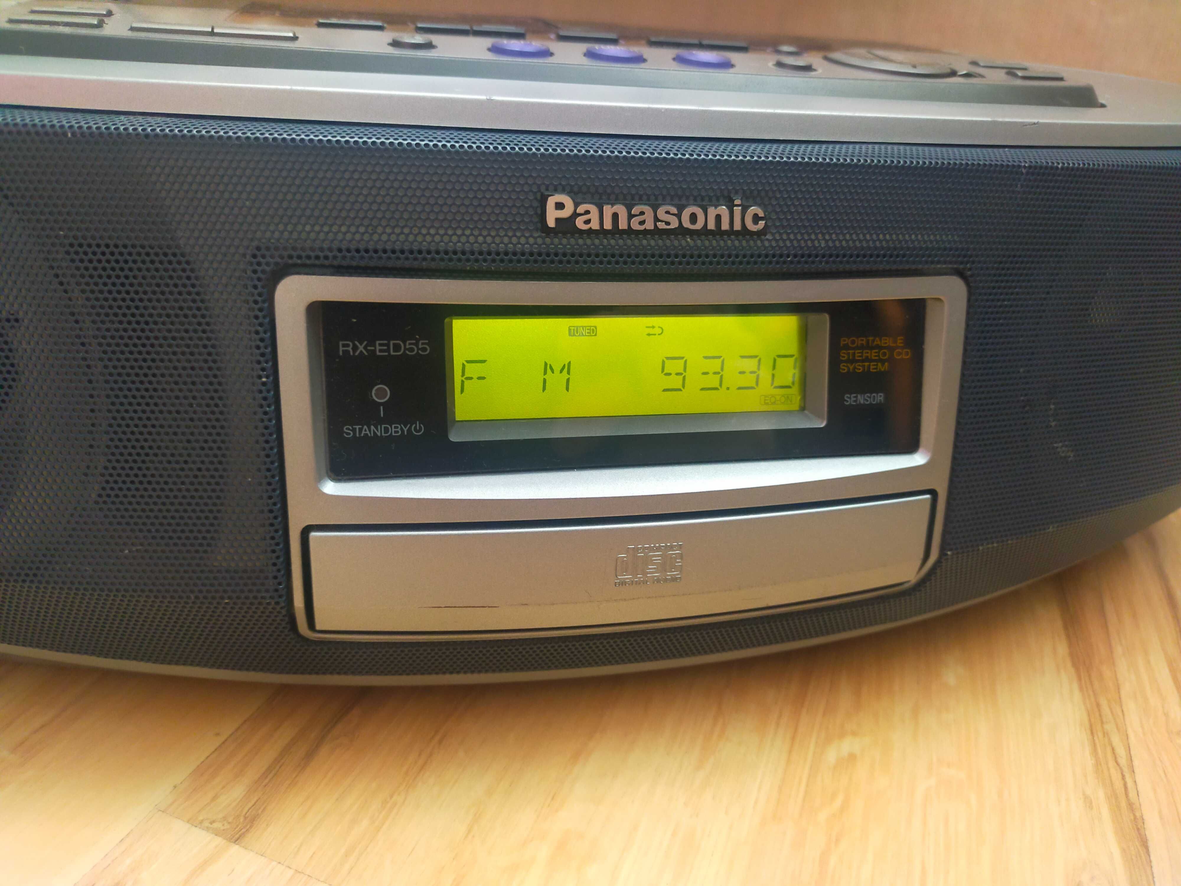 Radiomagnetofon Panasonic RX-ED55. Funkcja TPS. Sprawny !!!