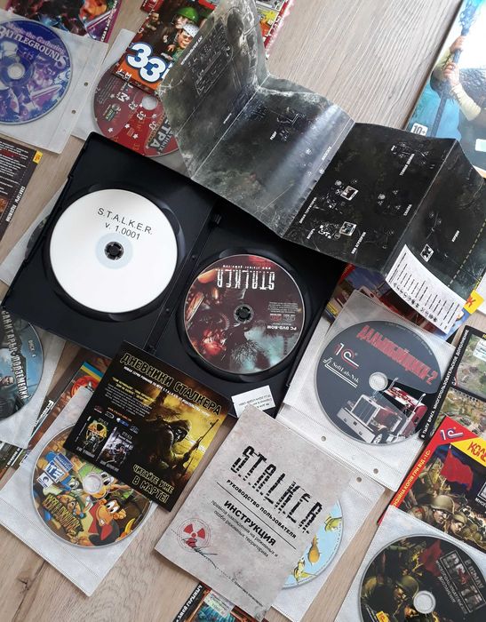 cd dvd диски с играми stalker в тылу врага продажа одним лотом 600 грн