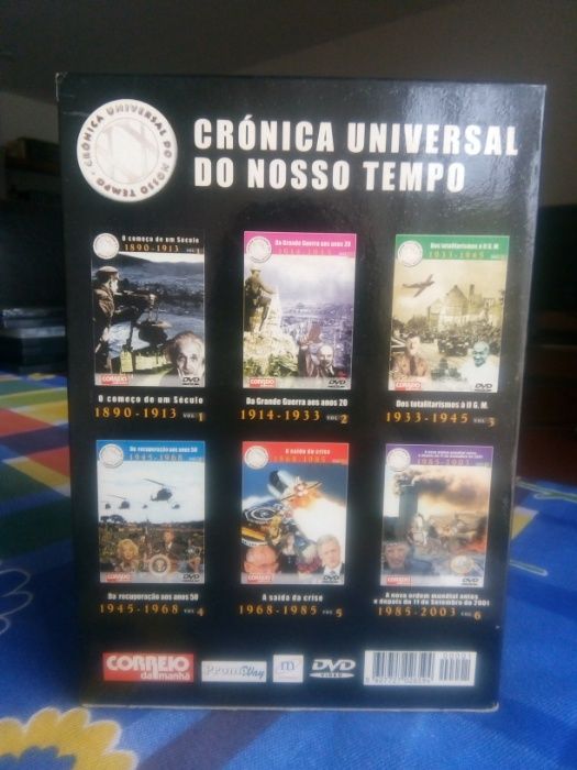 Colecção DVDs -Crónica Universal Do Nosso Tempo