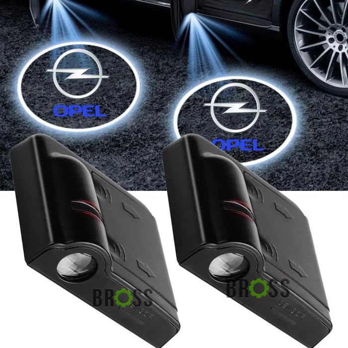 LED проекция подсветка лого для дверей BMW универсальный комплект 2шт