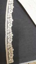 15 Mts. Renda elástica cor branco com 2,5 cm largura
